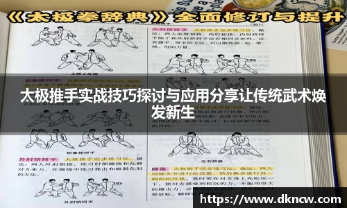 太极推手实战技巧探讨与应用分享让传统武术焕发新生